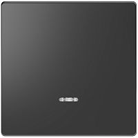 Лицевая панель Schneider Electric Merten D-Life для 1-кл. выключателя с подсветкой антрацит  картинка